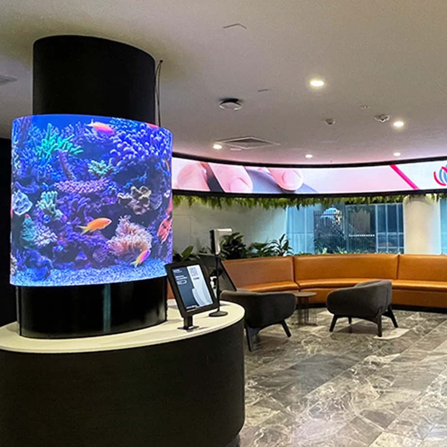 建筑环形LED